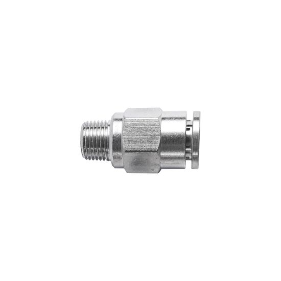 Metal Pu Fitting Straight 8mm X 1/8" M